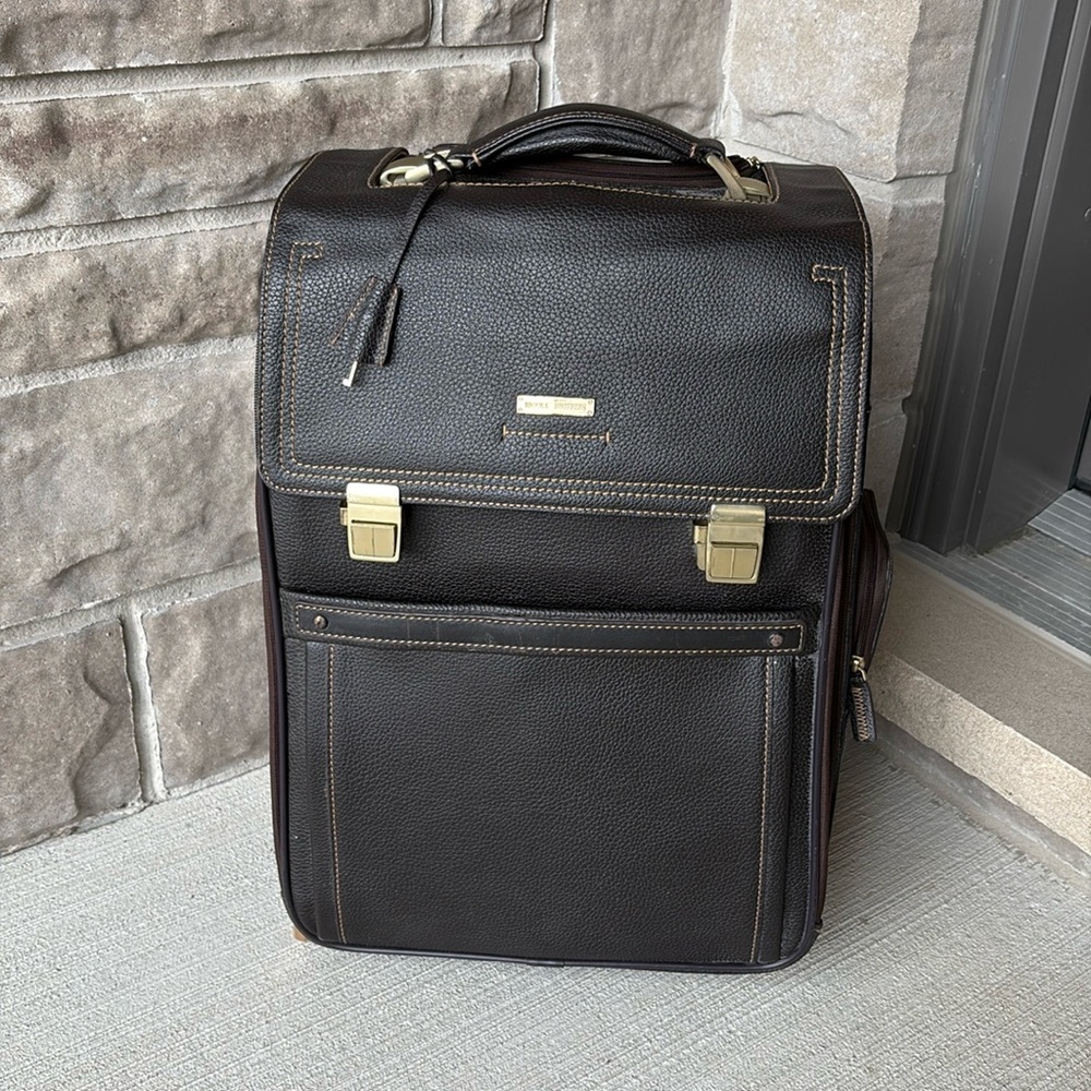 Brooks Brothers wheeled overnight bag